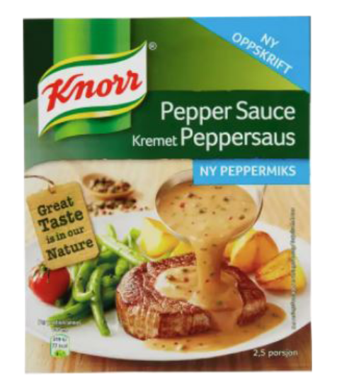 Peppersaus Kremet Knorr