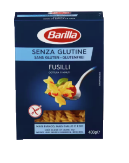 Barilla Fusilli Glutenfri 400g