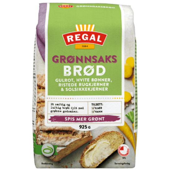 Regal Grønnsaks-Brød 925g