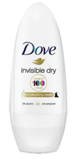 Dove Invisible Deo 50ml