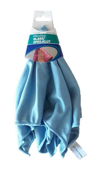 Mikrofiber Glass/Speilklut 40x40cm