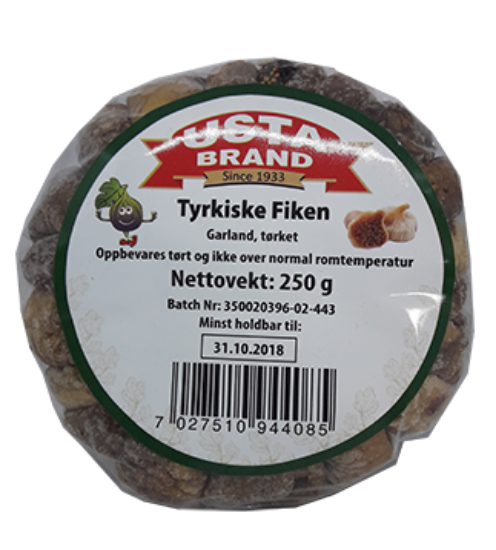 Tyrkiske Fiken 250g