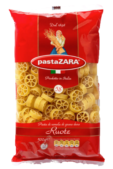 Pastazara Ruote 500g