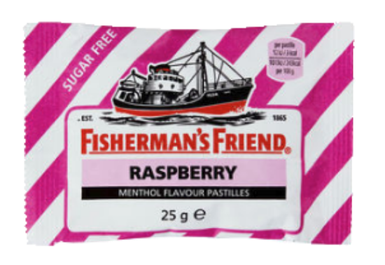 Fishermans Friend Raspberry 25g