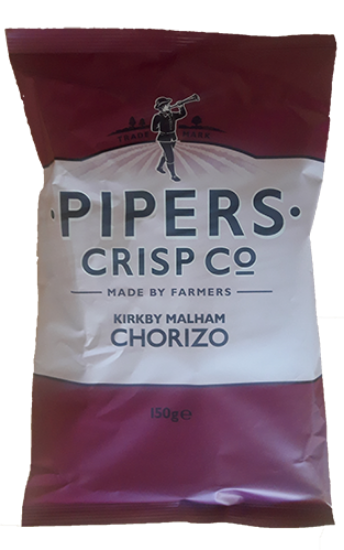 Pipers Crisp Chorizo 150g