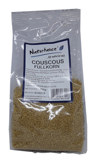 Naturhaven Couscous Fullkorn 250g