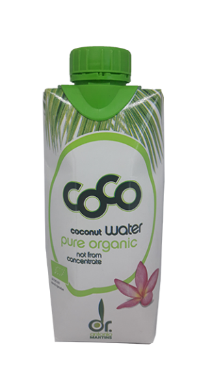 Coconutwater pure organic 330ml