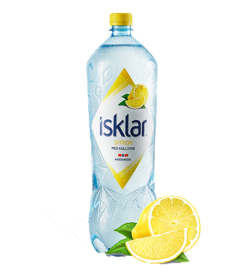 Isklar Sitron M/Kullsyre 1,5l