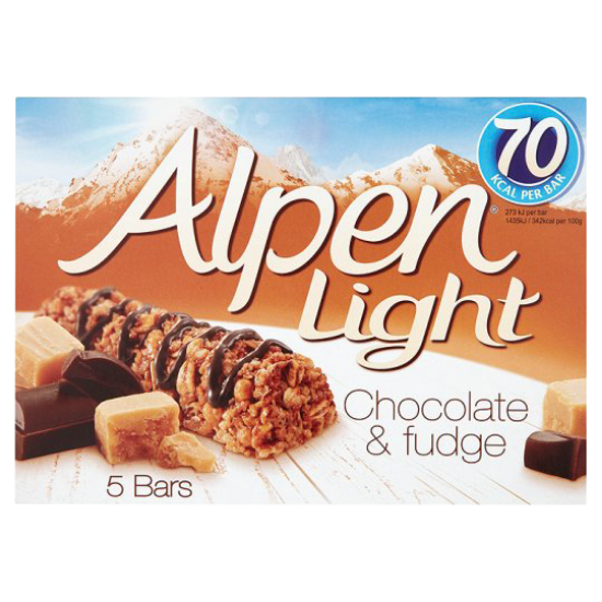 Alpen Light Chocolate&Fudge 95g