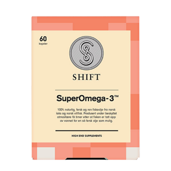 Shift SuperOmega-3 60 kapsler