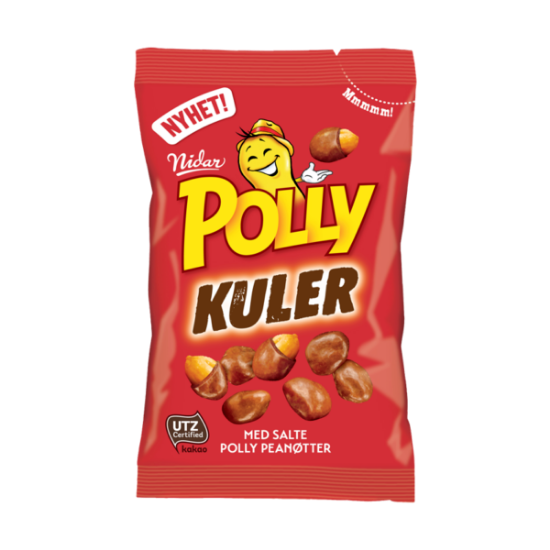 Polly Kuler M/Salte Peanøtter 90g