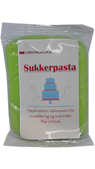 Sukkerpasta Grønn 250g