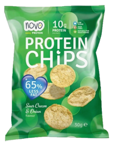 Novo Protein Chips Sour Cream 30g