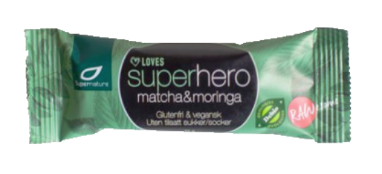 Superhero Bar Matcha & Moringa 35g