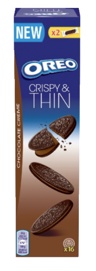 Oreo Crispy&Thin Chocolate Creme 96g