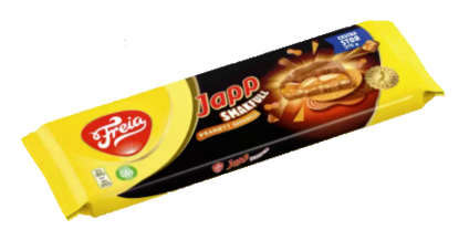 Smakfull Japp Peanøtt & Karamell 276g