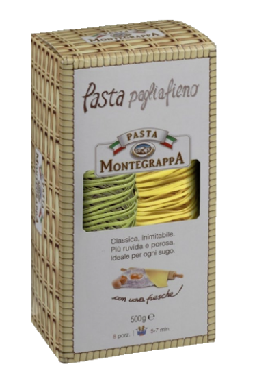 Montegrappa Fettucine Spinat og Egg 500g