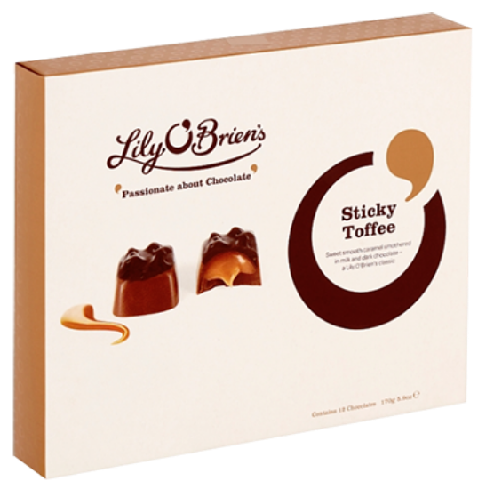 Lily O`Briens Sticky Toffee 170g