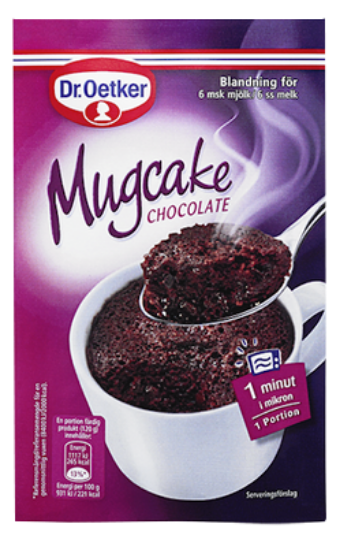 Dr.Oetker Mugcake Chocolate 60g