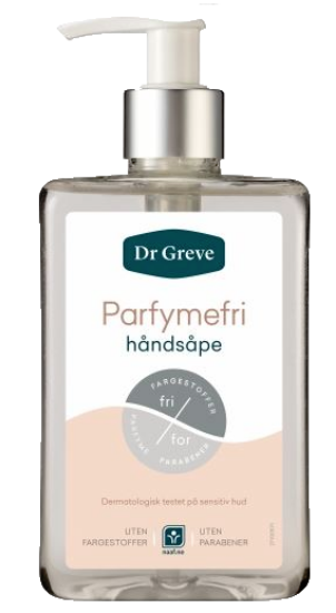 Dr Greve Håndsåpe Parfymefri 280ml