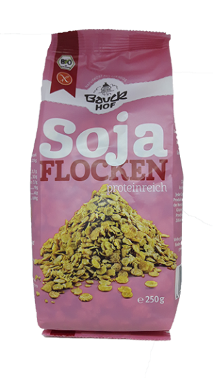 Bauck Soyaflak Glutenfri 250 g