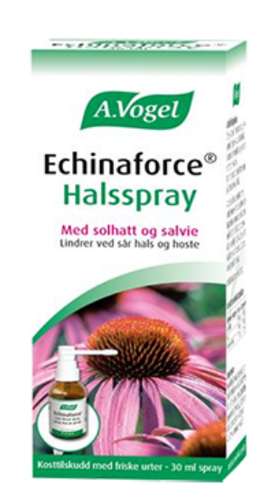 Echinaforce Halsspray Med Solhatt 30 ml
