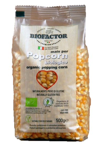 Popcorn Organisk 500g