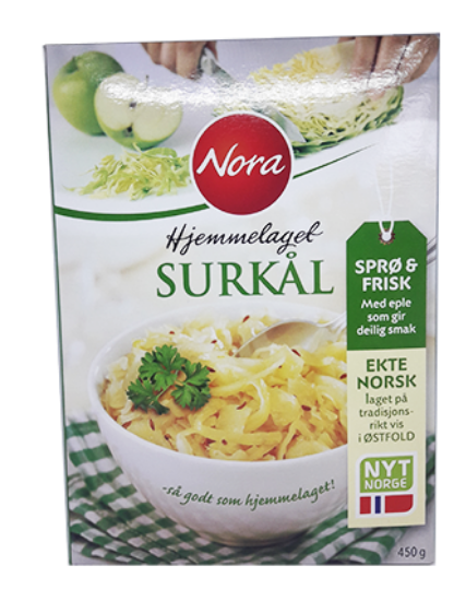 Surkål Hjemmelaget Nora 450g