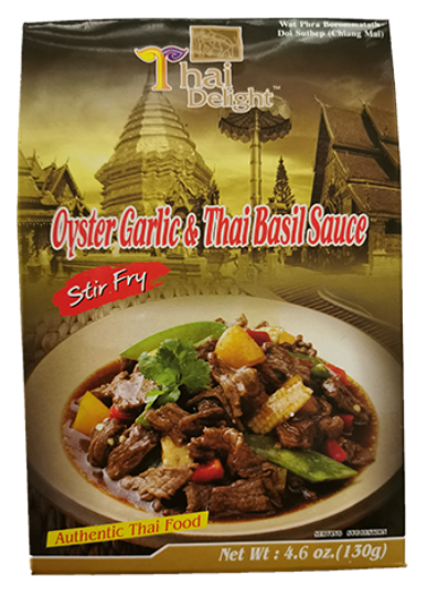 Oyster Garlic & Thai Basil Sauce 130g