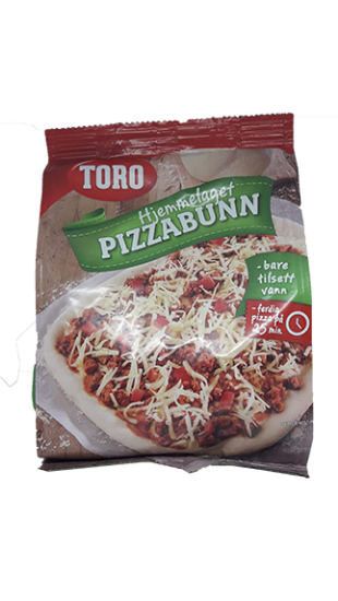 Pizzabunn Hjemmelaget type 370g