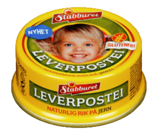Stabburet Leverpostei Glutenfri 100g