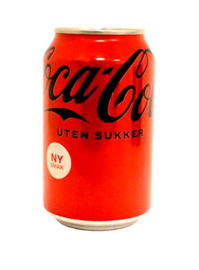 Coca-Cola U/Sukker 0,33l