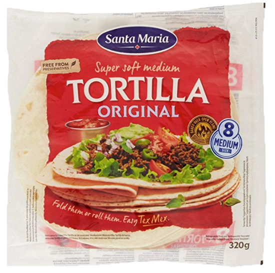 Tortillalefse Original Medium 320g