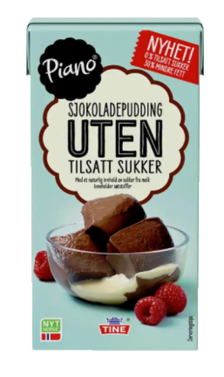 Sjokoladepudding u/Sukker 525g