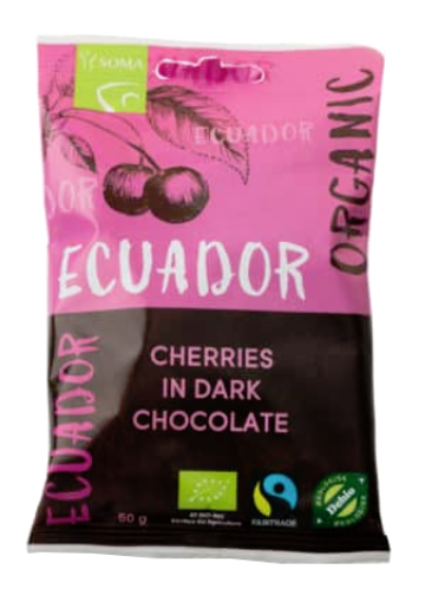Ecuador Cherries in Chocolate 50g