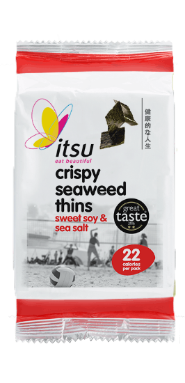 Crispy Seaweed Sweet Soy&Sea Salt 5g
