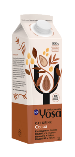 Yosa Oat Drink Cocoa 1l