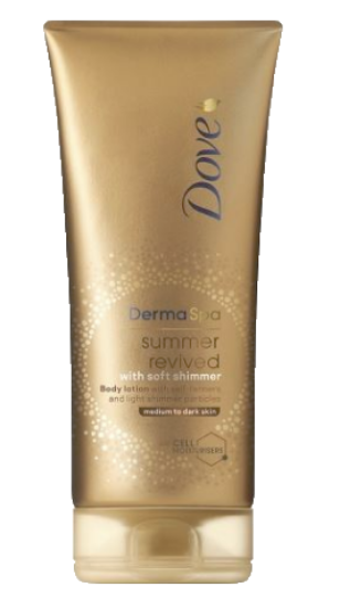 Dove Body Lotion m/Shimmer 200ml