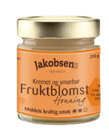 Honning Fruktblomster Middels Kraftig 250g