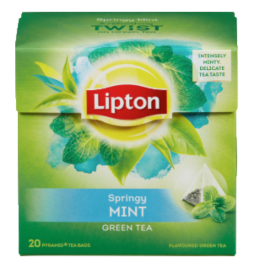 Lipton Intense Mint Grønn Te 32g