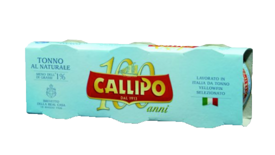 Callipo Tunfisk Naturell 168g