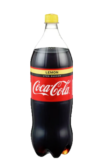 Coca-Cola Lemon Uten Sukker 1,5l
