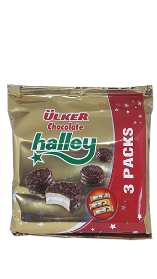 Halley Biscuit 3-pk 231g