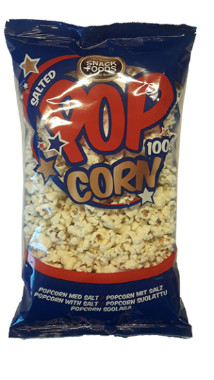 Salted Popcorn 100g