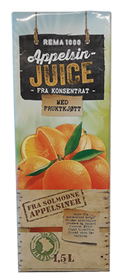 Appelsinjuice m/Fruktkjøtt 1,5l