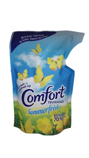 Comfort Tøymykner Sommerfrisk Refill 715ml