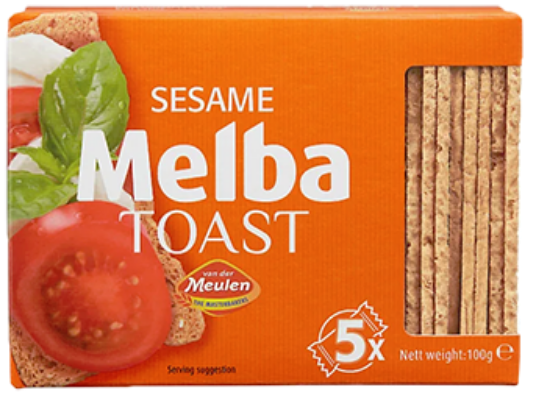 Melba Toast Sesame 100g