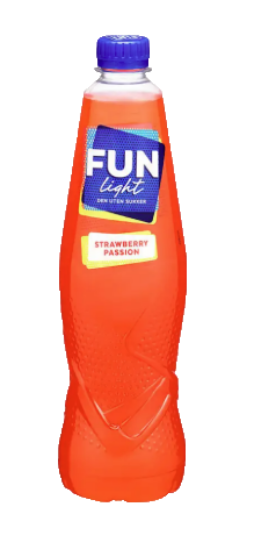 Fun Light Strawberry Passion 0,8l