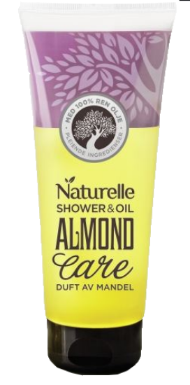 Naturelle Almond Shower & Oil 200ml