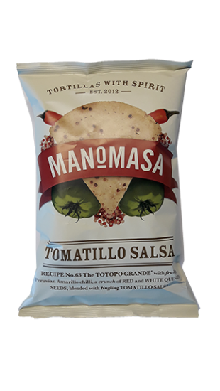 Manomosa Tortilla Tomatillo Salsa 160g